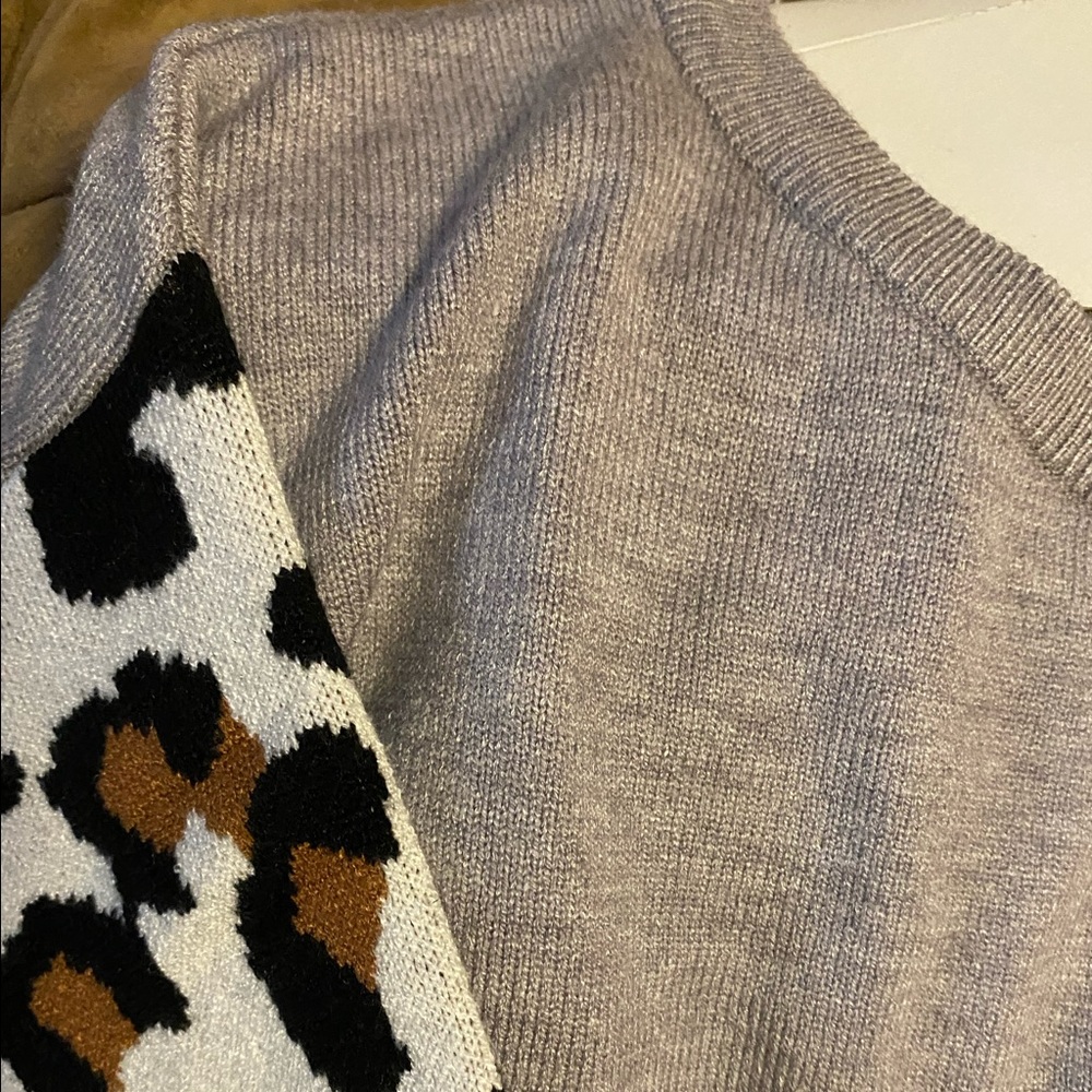 Oversized Long Sleeve off shoulder Sweater